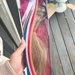 Remy blonde hair extensions